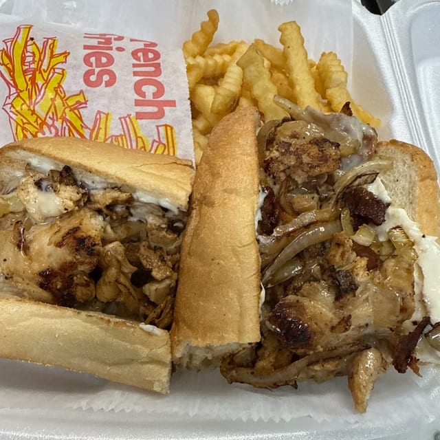 Grilled Chicken Philly.
