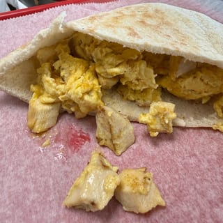 Grilled Chicken, Egg & Cheese Rider
