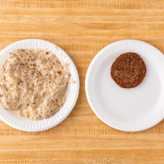 Biscuit & Gravy w/ Meat.