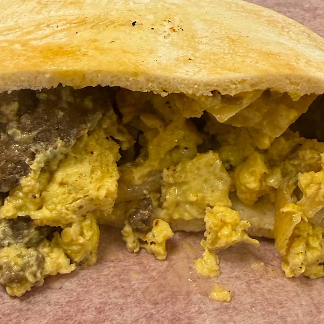 S-N-S Egg & Cheese Rider.