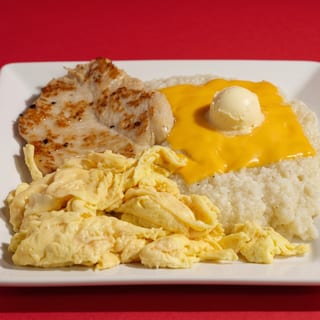 2 Eggs, Grits with Grilled Chicken or Fish